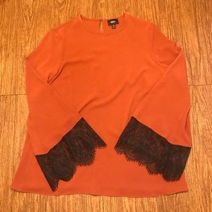 Flowy Top with 3/4 length Bell Sleeves